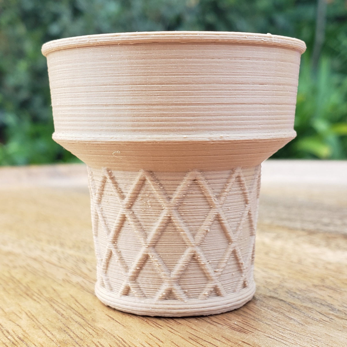 Ice Cream Cone Sphere Stand - Will Hold Any 2" Sphere - Choose: Stand Only or with Crackle Ball - Crystal Ball Stand Holder Display