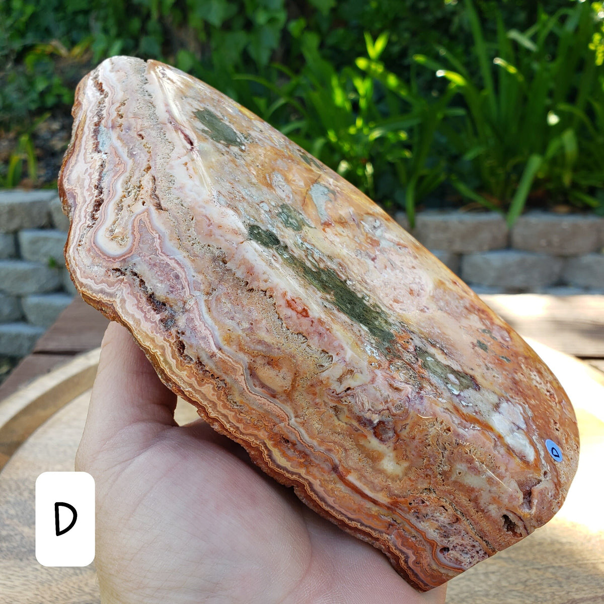 Big Pink Lace Agate Geode - Balance Physical, Mental, Emotional - Pink Agate Crystal Druzy Freeform Healing Gemstones