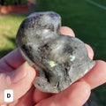 Labradorite Dinosaur - Awareness, Connection, Intuition - Crystal Dinosaur Carving Labradorite Healing Crystal Gemstone