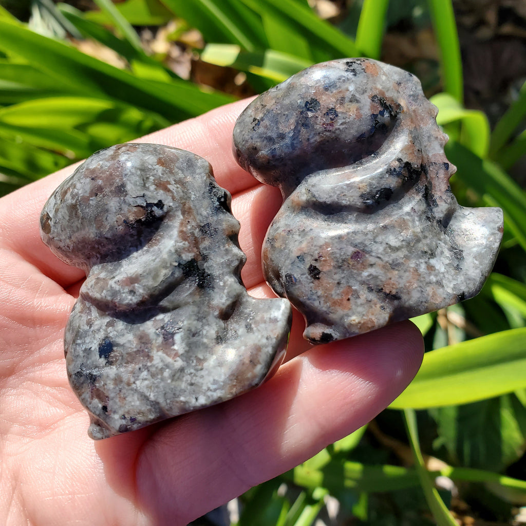 Yooperlite Dinosaur | Glowing Crystal Stone with UV Light - Personal Growth, Positive Environment - Crystal Dinosaur Carving