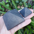 Shungite Pyramid - EMF Protection, De-Stress, Improves Sleep, Grounding - Pyramid Crystal Stone Healing Gemstones