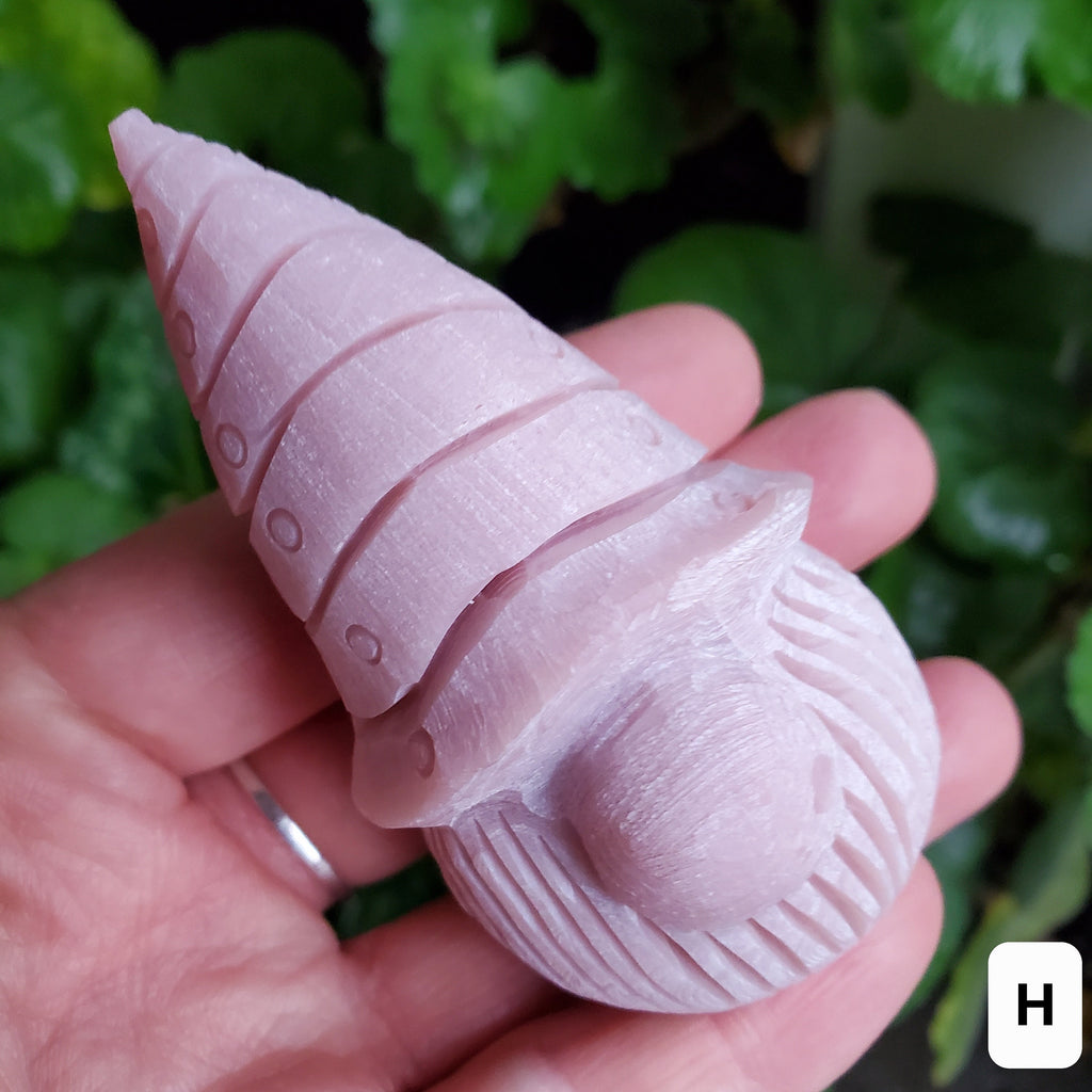 Pink Opal Gnome - Activates Heart Chakra, Strengthens Connection To Yourself, Individuality - Pink Crystal Gnome Carving Gemstone