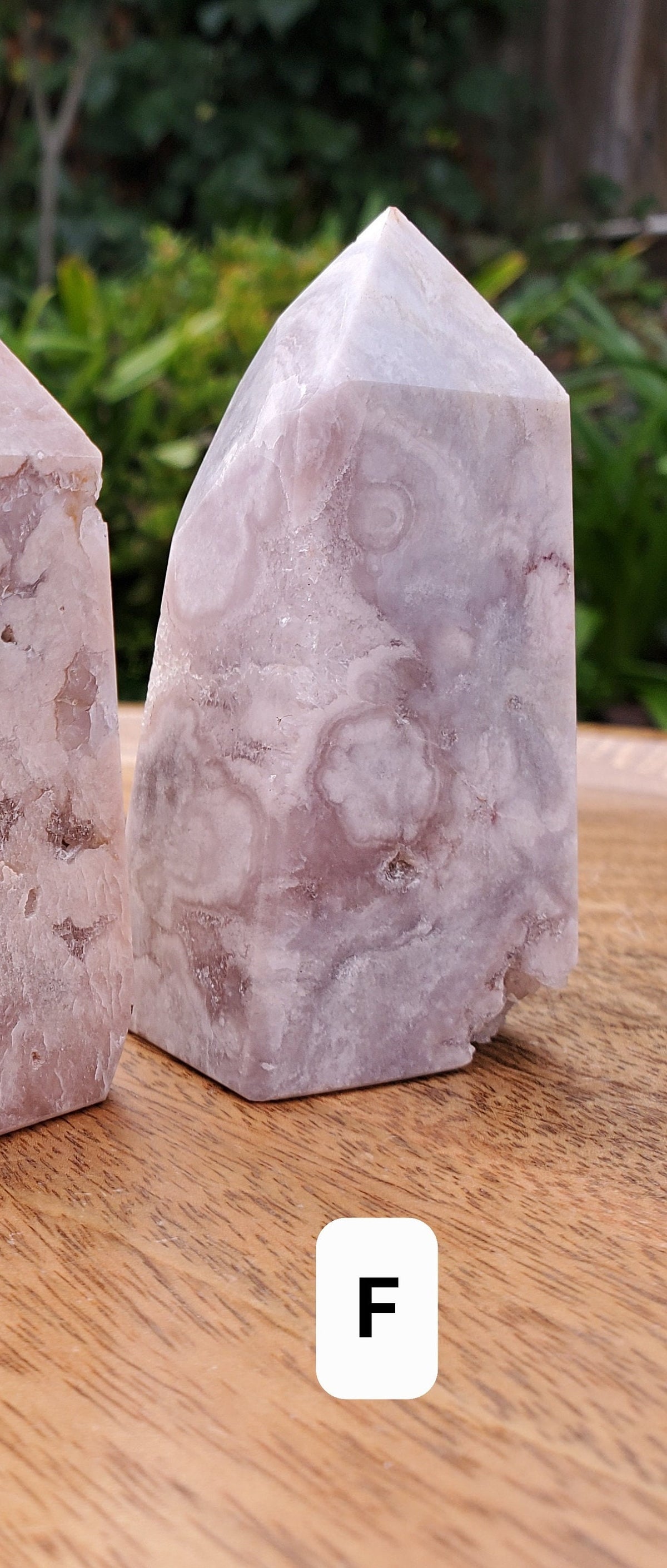 Pink Amethyst Flower Agate Druzy Tower - Gentle, Nourishing, Growth, Positivity, Grounding - Pink Crystal Point Healing Crystals Gemstones