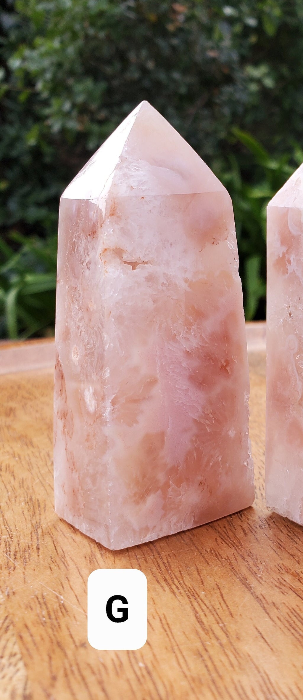 Pink Amethyst Flower Agate Druzy Tower - Gentle, Nourishing, Growth, Positivity, Grounding - Pink Crystal Point Healing Crystals Gemstones