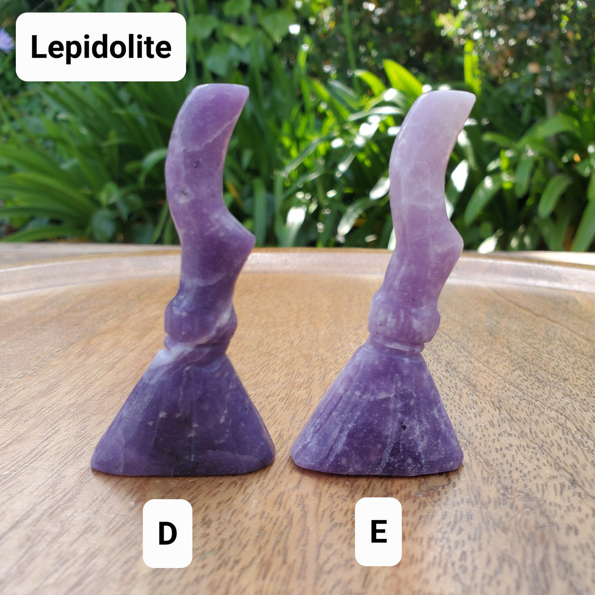Cute Crystal Broom - Amethyst, Lepidolite, Fluorite, Green Aventurine or Rose Quartz - Witchy Broom Crystal Healing Gemstone