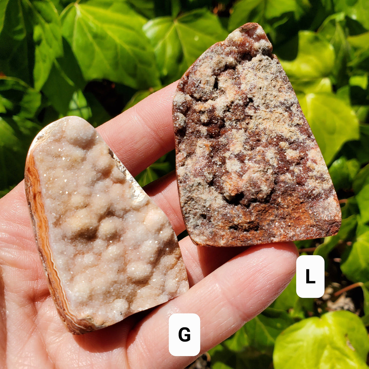 Small Pink Lace Agate Druzy Freeform - Balance Physical, Mental, Emotional - Pink Agate Crystal Druzy Cluster Healing Gemstones