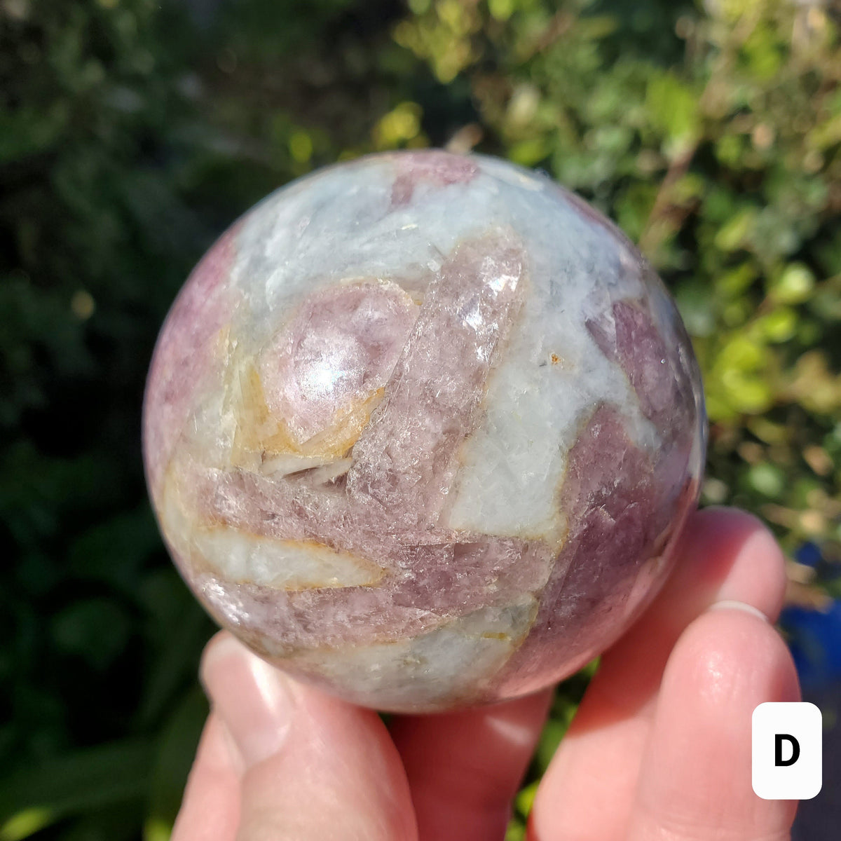 Pink Tourmaline Sphere - Unconditional Love, Healing, Understanding, Feeling Safe - Rubellite Sphere Crystal Ball Gemstones