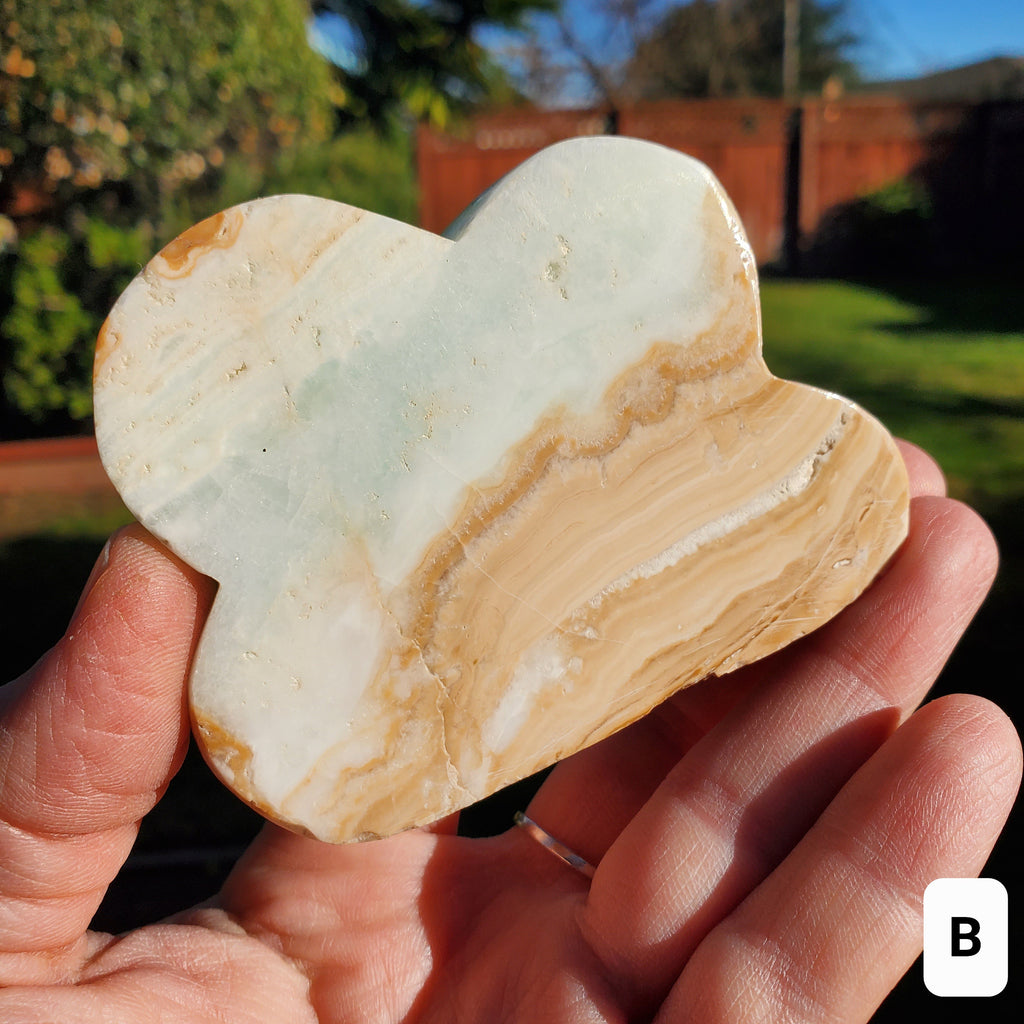 Chunky Caribbean Calcite Cloud - Emotional Healing, Pure Love - Crystal Cloud Ocean Stone Healing Crystals Gemstones