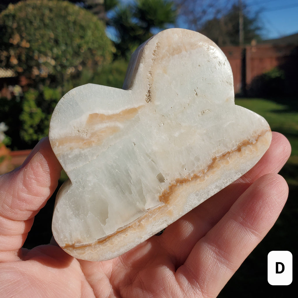 Chunky Caribbean Calcite Cloud - Emotional Healing, Pure Love - Crystal Cloud Ocean Stone Healing Crystals Gemstones