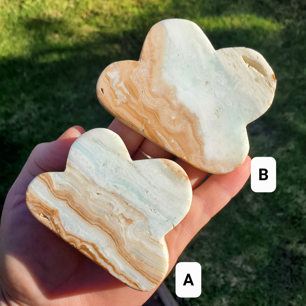 Chunky Caribbean Calcite Cloud - Emotional Healing, Pure Love - Crystal Cloud Ocean Stone Healing Crystals Gemstones