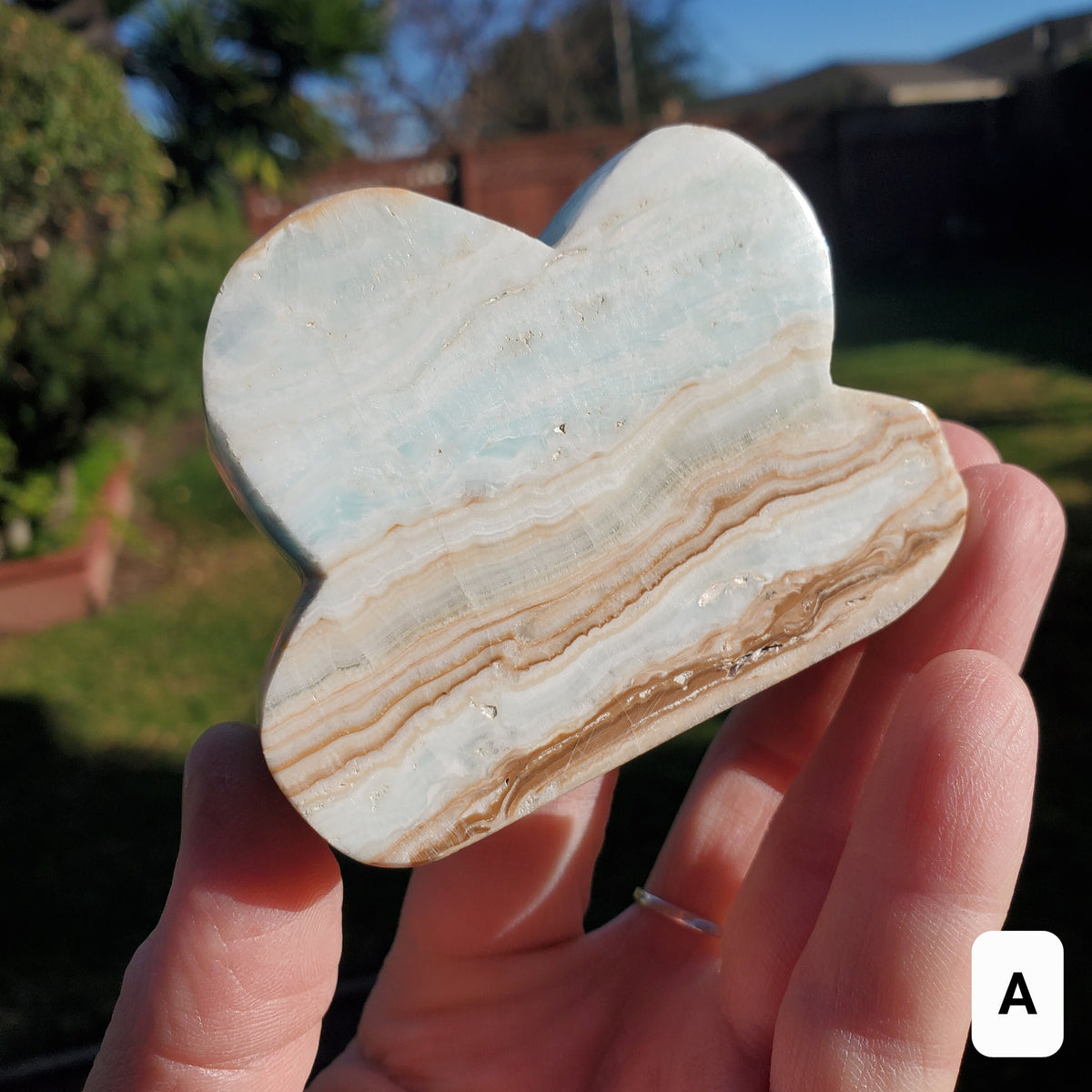 Chunky Caribbean Calcite Cloud - Emotional Healing, Pure Love - Crystal Cloud Ocean Stone Healing Crystals Gemstones