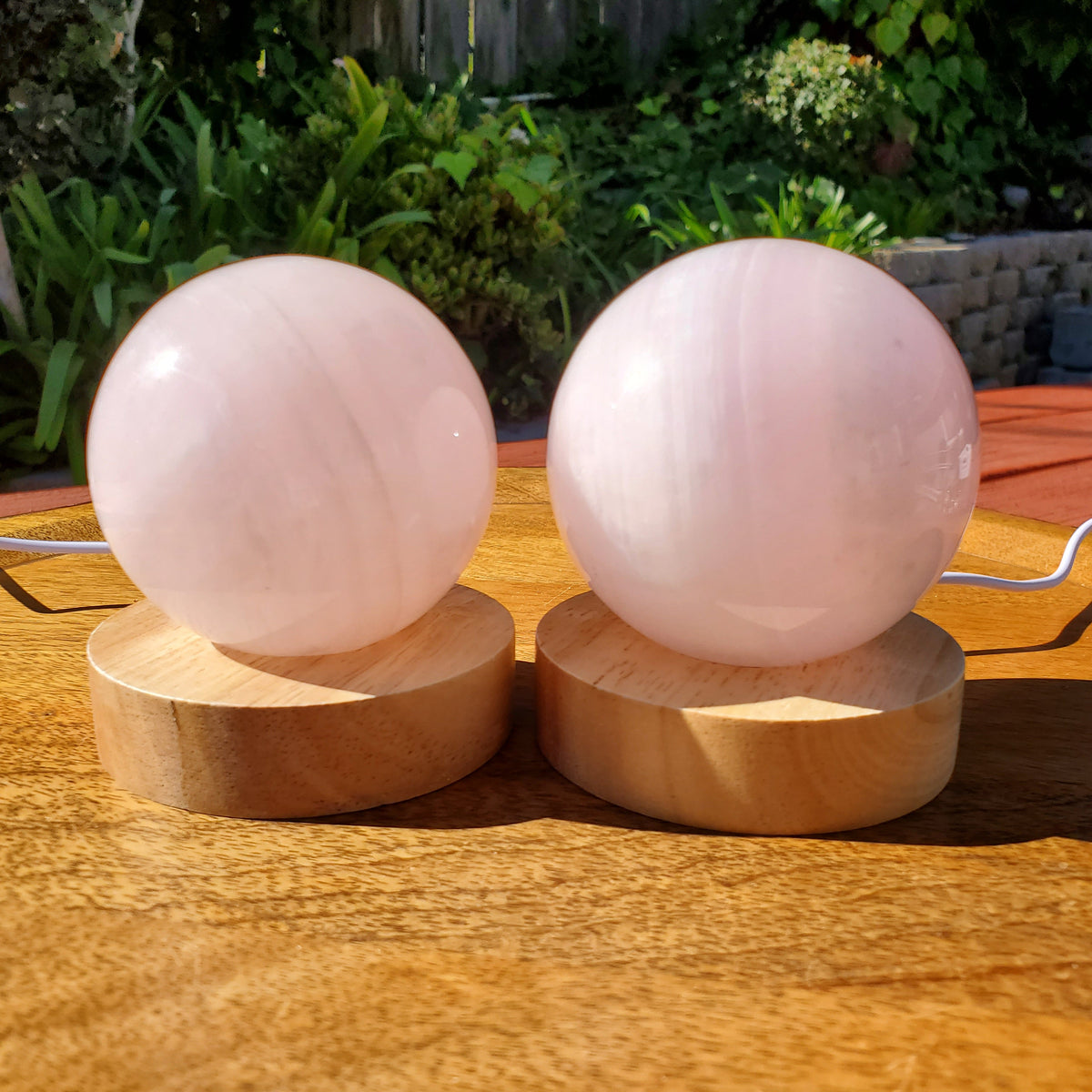 Pink Calcite Accent Light - Emotional Healing, Pure Love - Pink Mangano Crystal Lamp, Night Light, Mood Light, Bedroom, Living Room
