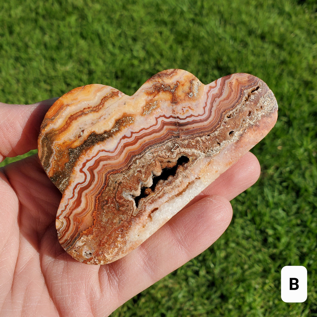 Pink Lace Agate Cloud on Stand - Balance of the Physical, Mental & Emotional - Pink Cloud Crystal Carving Healing Gemstone