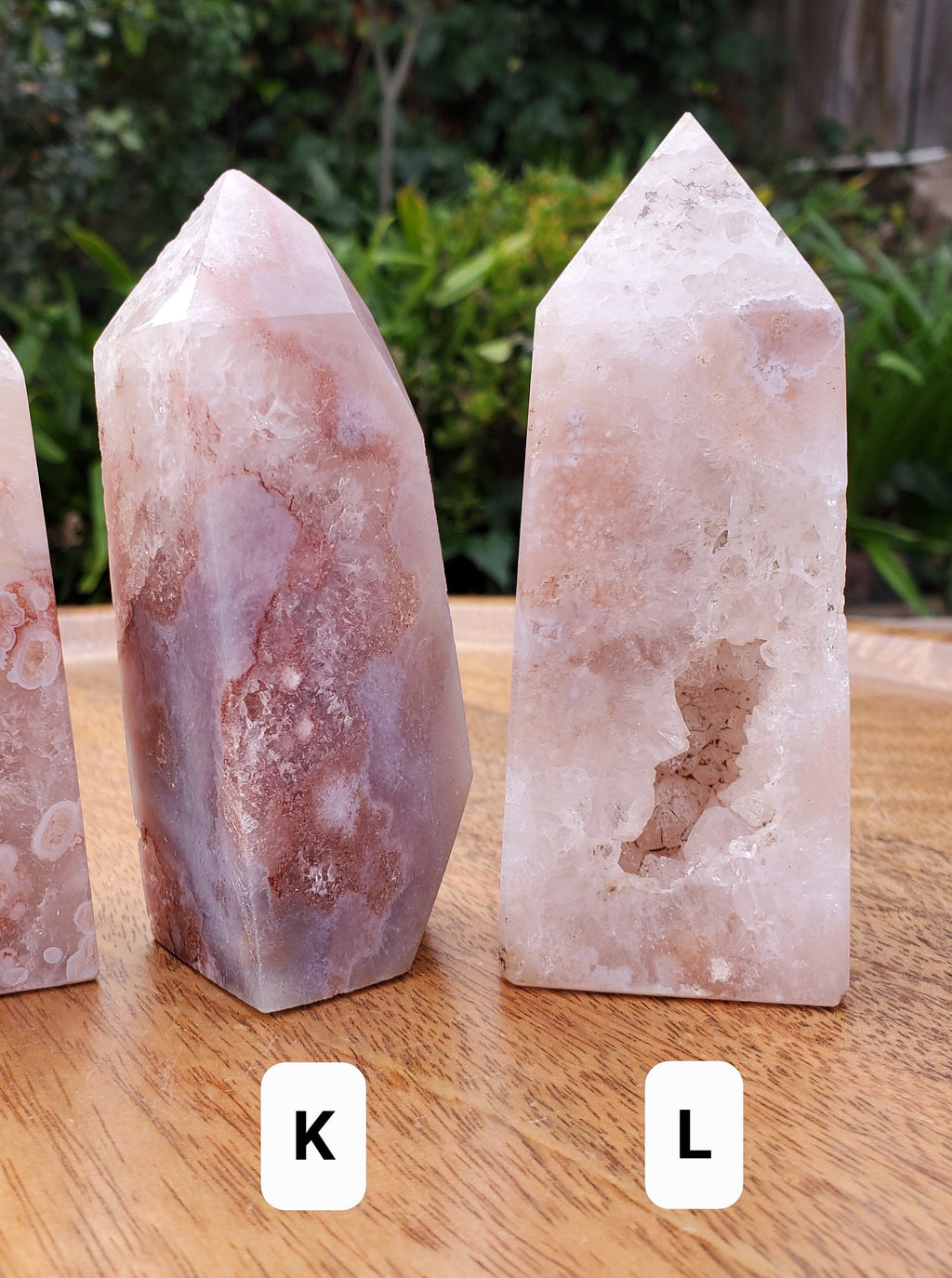 Pink Amethyst Flower Agate Druzy Tower - Gentle, Nourishing, Growth, Positivity, Grounding - Pink Crystal Point Healing Crystals Gemstones