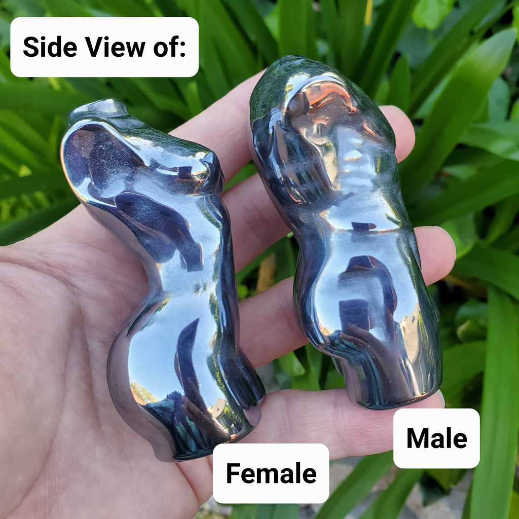 Terahertz Female Figures - Creativity, Helps Clear Your Mind, Energizes Inner Body, Promotes Blood Flow - Man Model Woman Figurine
