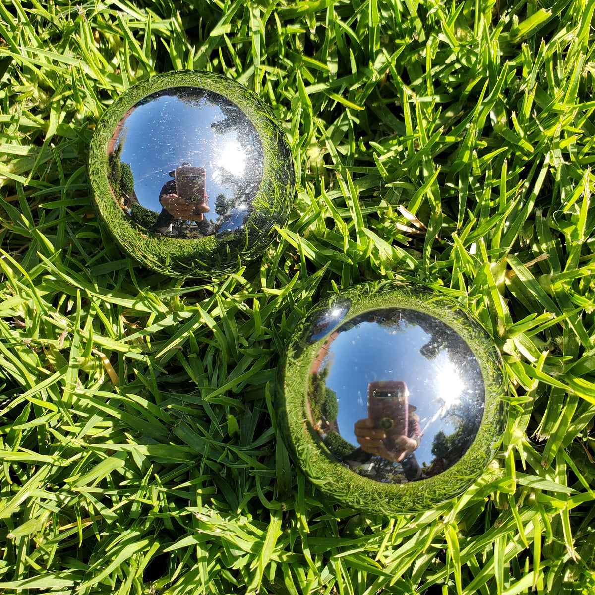 Terahertz Sphere - Creativity, Helps Clear Your Mind, Energizes Inner Body, Promotes Bloodflow - Silver Crystal Ball Healing Gemstones