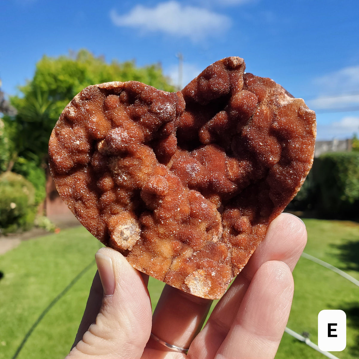 Sphalerite Druzy Heart - Protection, Grounding, Energy, Strength, Confidence - Pink Druzy Crystal Heart Healing Gemstone