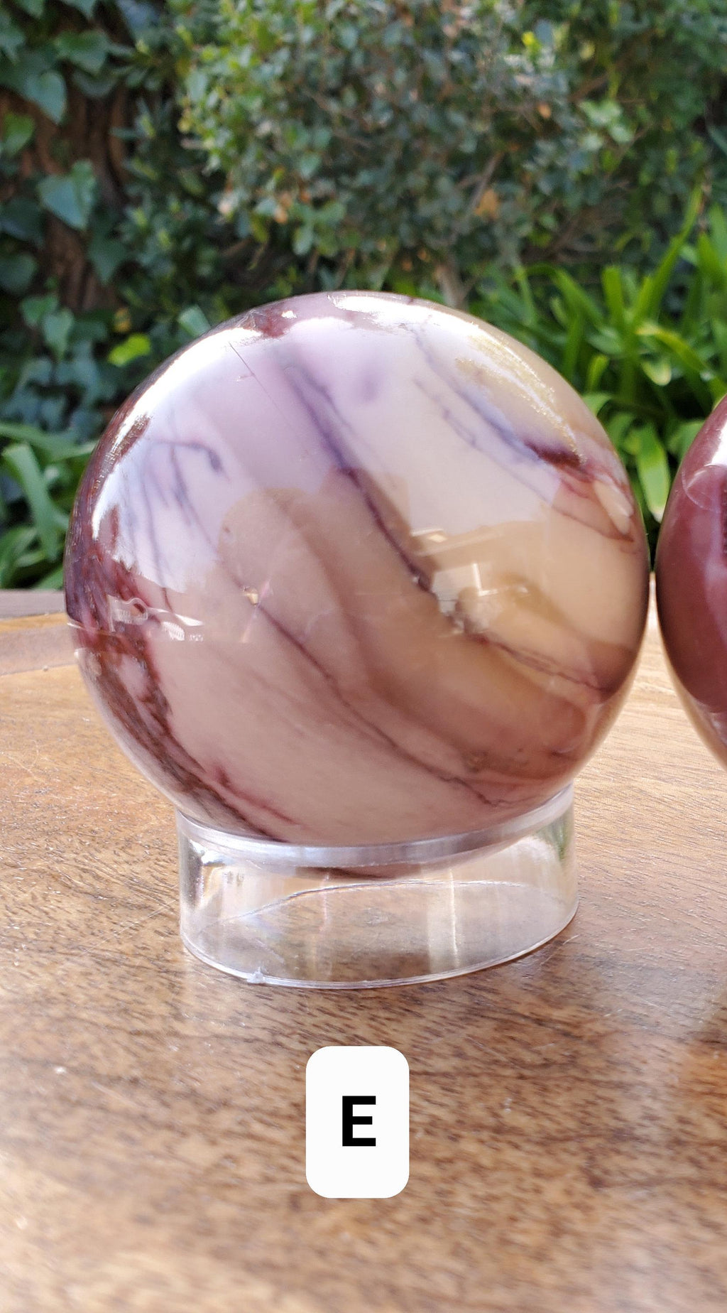 Mookaite Jasper Sphere - Earthy, Grounding, Personal Power, Intuition, Overall Cleanser - Jasper Crystal Ball Healing Gemstone