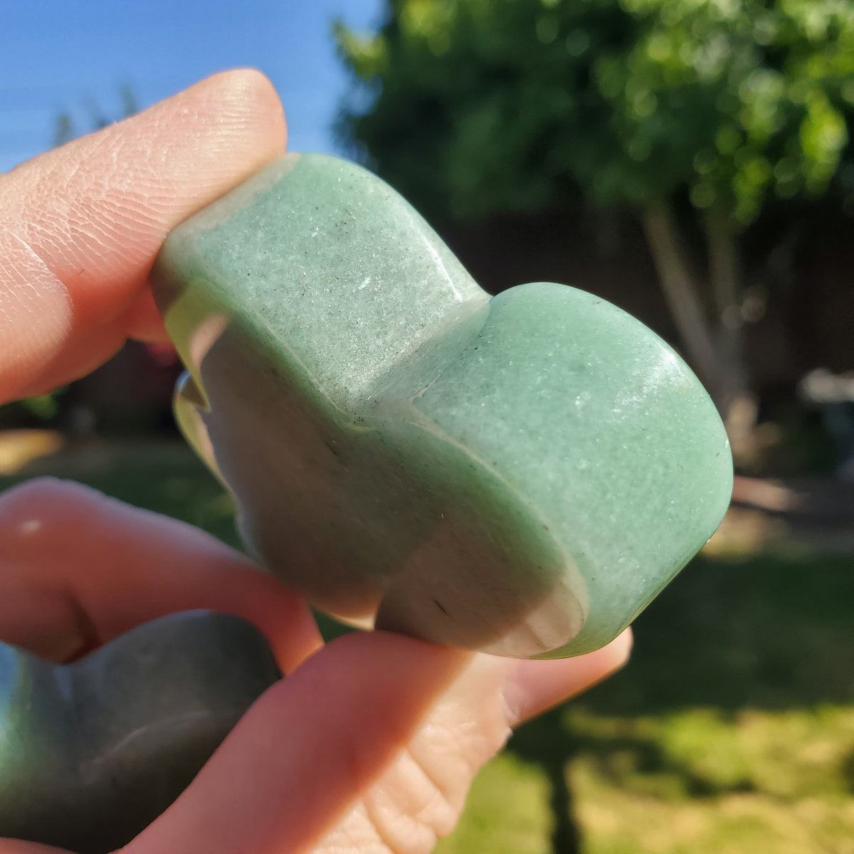 Green Aventurine Cloud - Manifestation, Prosperity, Wealth, Luck - Crystal Cloud Carving Healing Gemstones