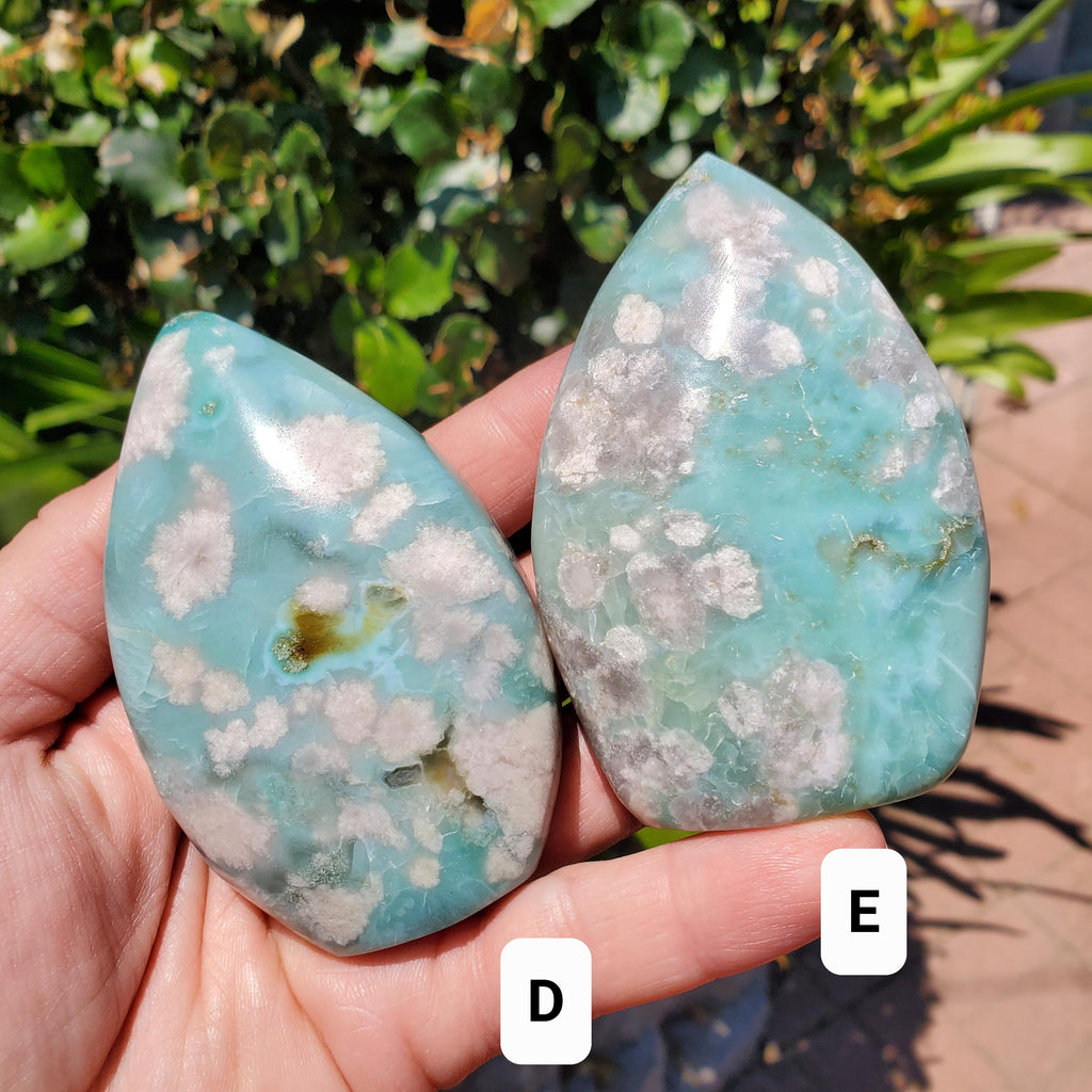 Green Flower Agate Flame - Gentle, Nourishing, Growth, New Beginnings - Flower Agate Crystal Flame Healing Gemstone