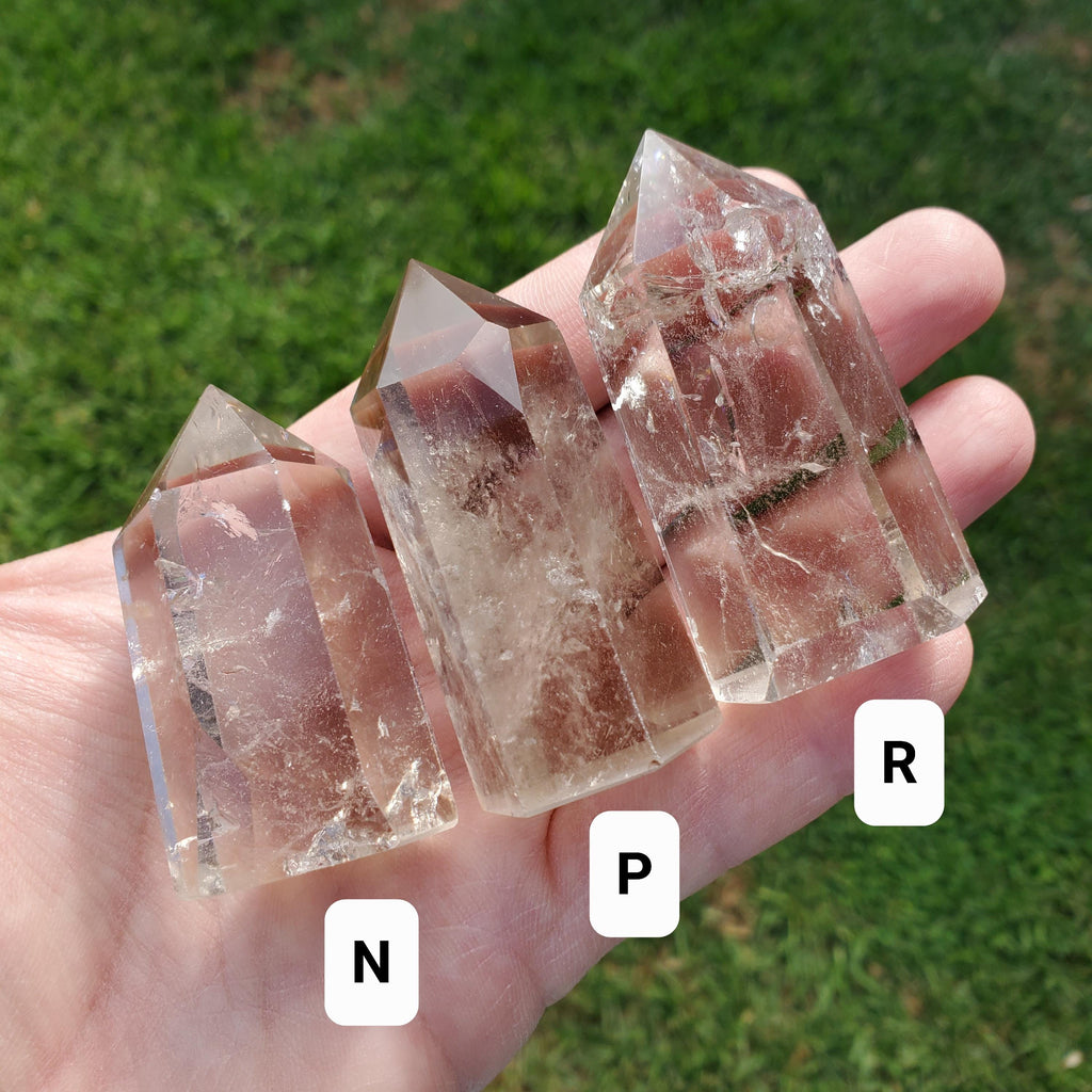 Smoky Quartz Tower - Protective, Filters Out Bad Energy - Smokey Quartz Point Generator Stone Healing Crystals Gemstones