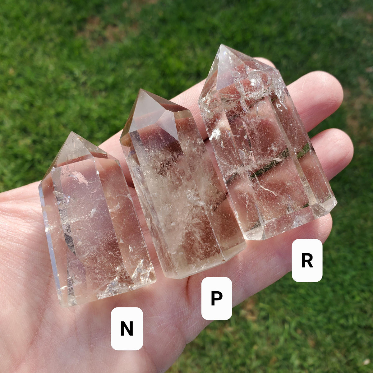 Smoky Quartz Tower - Protective, Filters Out Bad Energy - Smokey Quartz Point Generator Stone Healing Crystals Gemstones