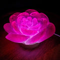 Big Pink Purple Fluorite Flower Light - The Dream Crystal, Mental Concentration, Clears Negativity - Mica Fluorite Crystal Rose Statement