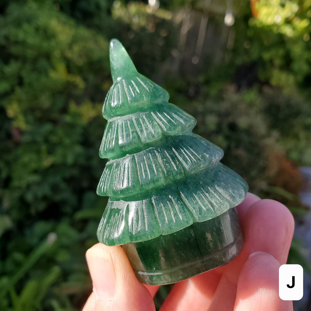 Green Aventurine Tree - Manifestation, Prosperity, Wealth - 2.75" Green Aventurine Crystal Tree Healing Gemstones