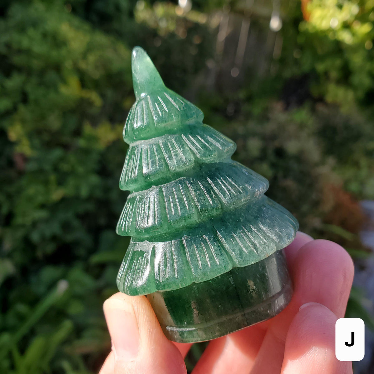 Green Aventurine Tree - Manifestation, Prosperity, Wealth - 2.75" Green Aventurine Crystal Tree Healing Gemstones