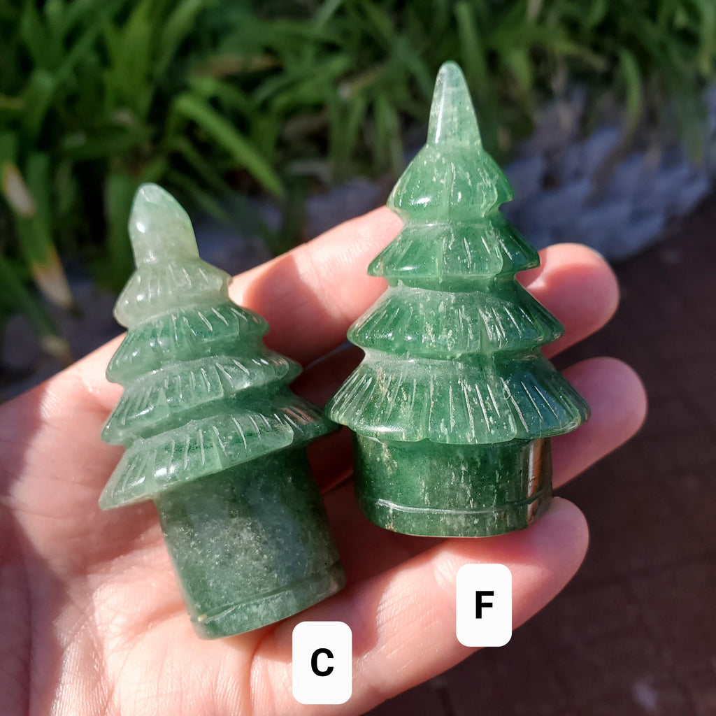 Green Aventurine Tree - Manifestation, Prosperity, Wealth - 2.75" Green Aventurine Crystal Tree Healing Gemstones