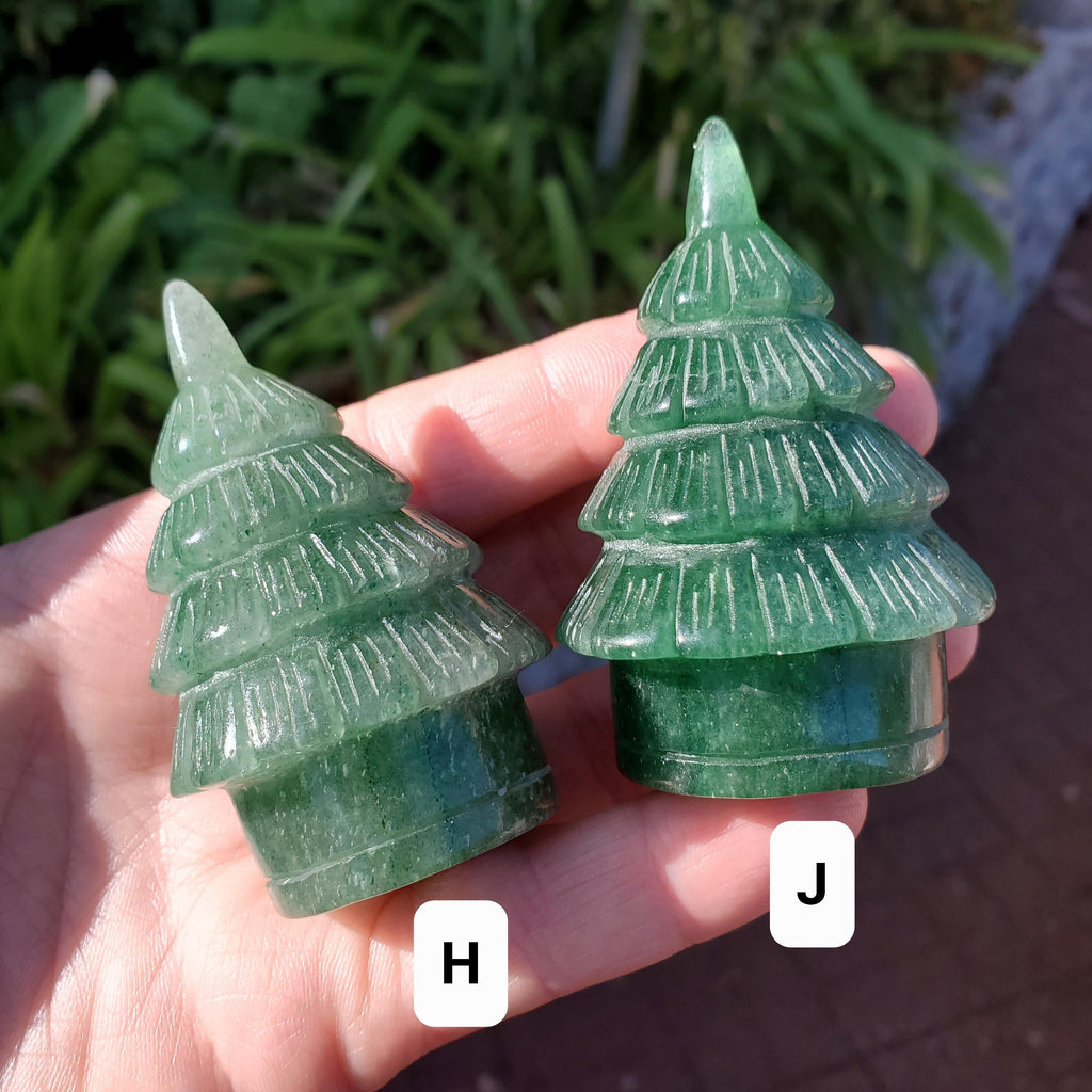 Green Aventurine Tree - Manifestation, Prosperity, Wealth - 2.75" Green Aventurine Crystal Tree Healing Gemstones