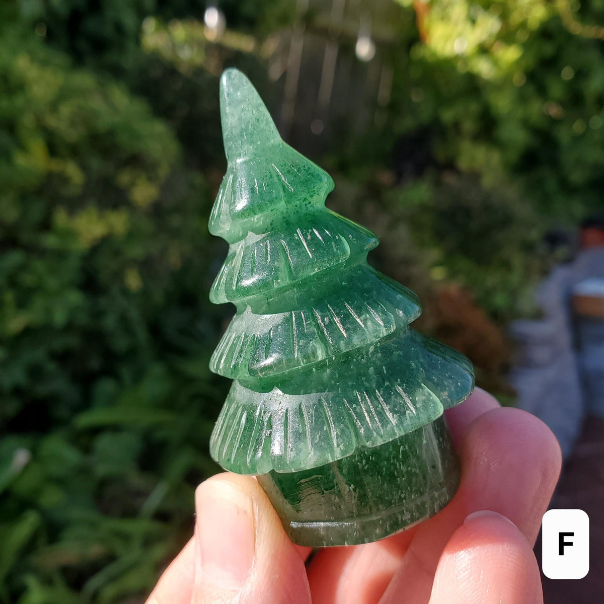 Green Aventurine Tree - Manifestation, Prosperity, Wealth - 2.75" Green Aventurine Crystal Tree Healing Gemstones