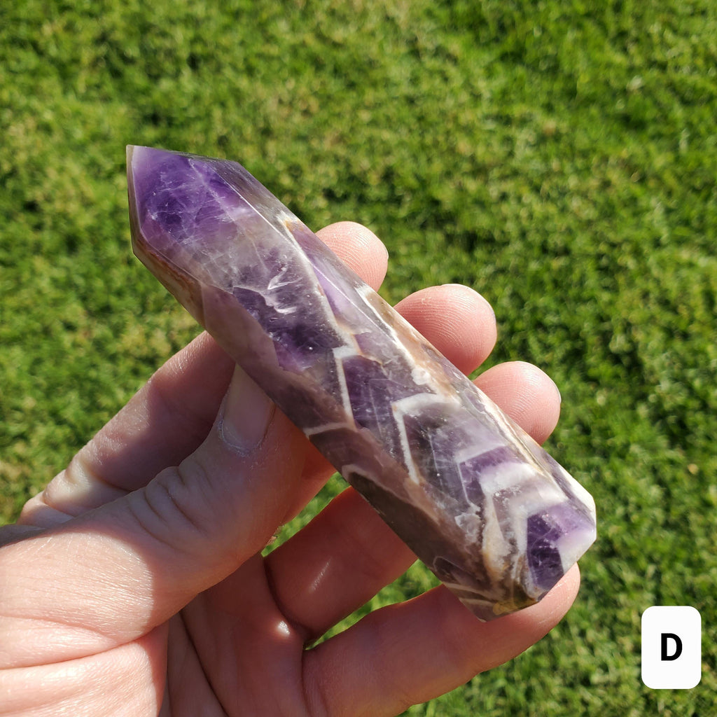Dream Amethyst Tower - Calming, Energetic Protection, Positivity, Divine Love - Purple Amethyst Generator Crystal Healing Gemstones