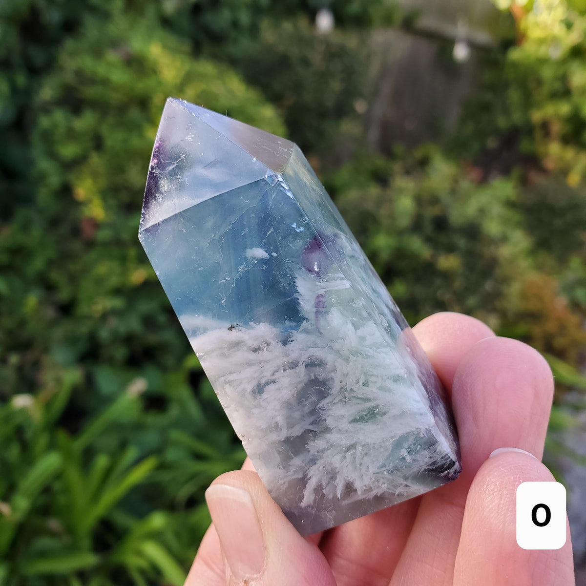 Rainbow Fluorite Towers - Stability, Concentration, Protection - Feather Fluorite Healing Balancing Crystals Gemstones