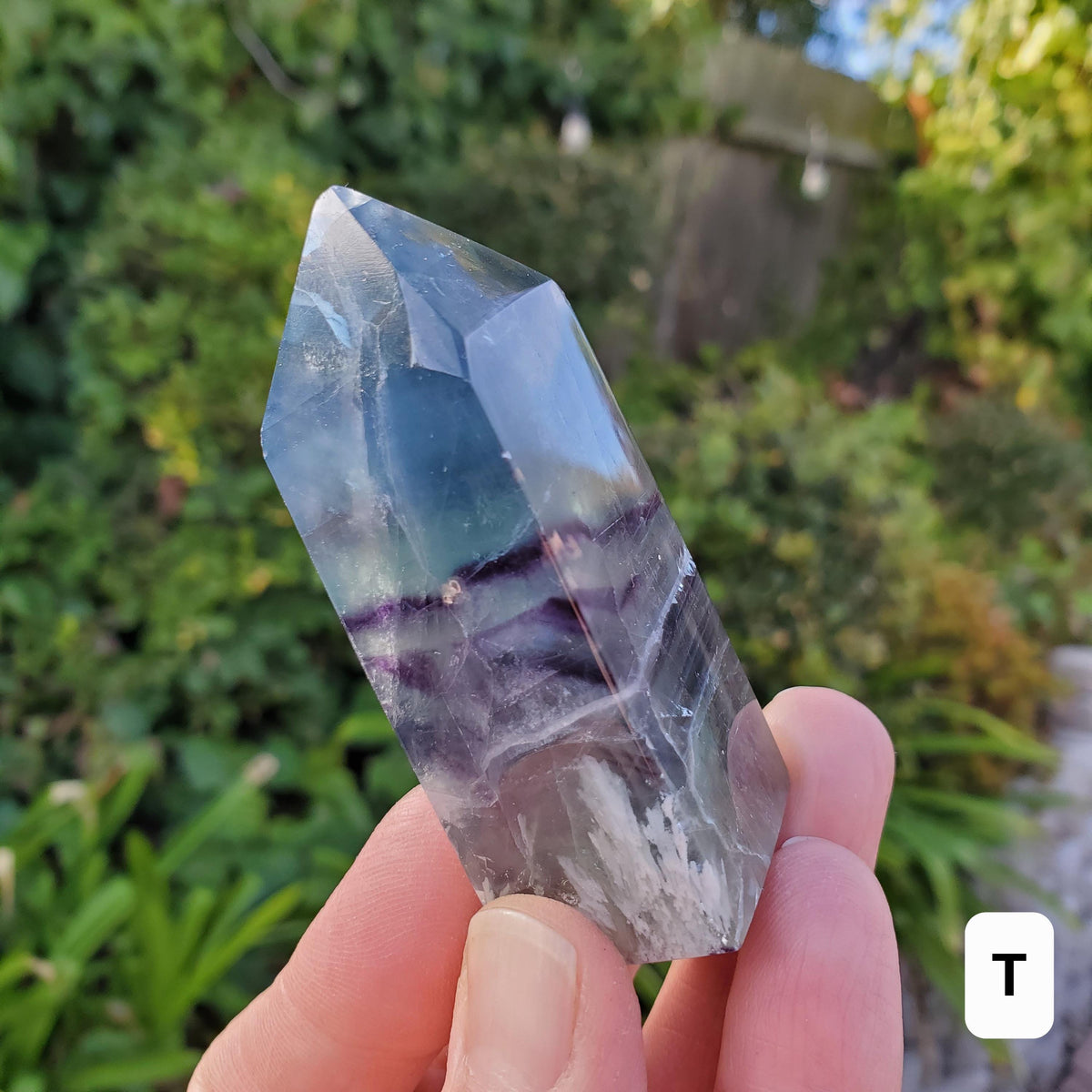 Rainbow Fluorite Towers - Stability, Concentration, Protection - Feather Fluorite Healing Balancing Crystals Gemstones