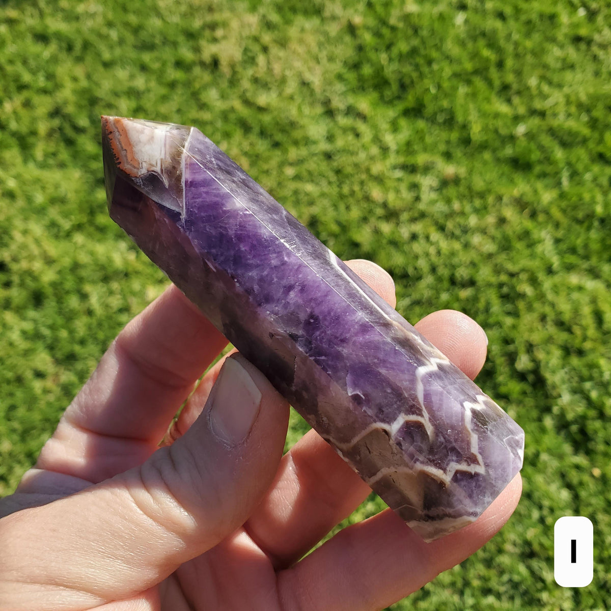 Dream Amethyst Tower - Calming, Energetic Protection, Positivity, Divine Love - Purple Amethyst Generator Crystal Healing Gemstones