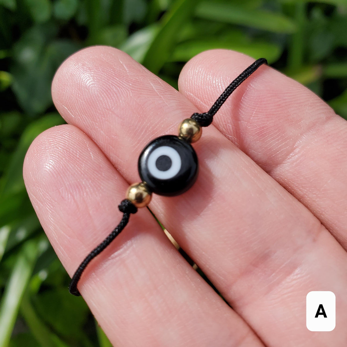 Evil Eye Bracelet - Red or Black String - Protection, Faith, Good Luck, Strength - Red Eye, Black Eye or Blue Eye Handmade Jewelry