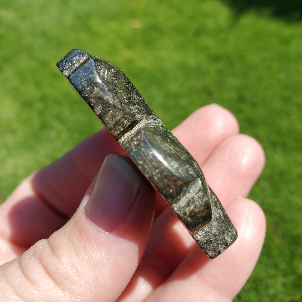 Cute Pyrite Clover - Blocks Negativity, Boost Personal Power, Helps Manifestations - Pyrite Crystal Clover Healing Gemstone