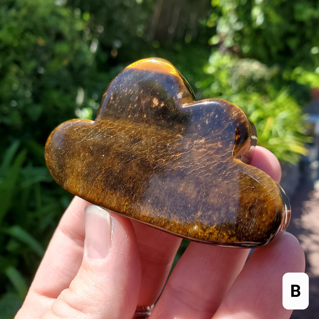 Tiger Eye Cloud - Courage, Motivation, Confidence, Grounding, Energetic Protection, Energy - Tigers Eye Crystal Healing Cloud Gemstone