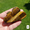 Tiger Eye Cloud - Courage, Motivation, Confidence, Grounding, Energetic Protection, Energy - Tigers Eye Crystal Healing Cloud Gemstone