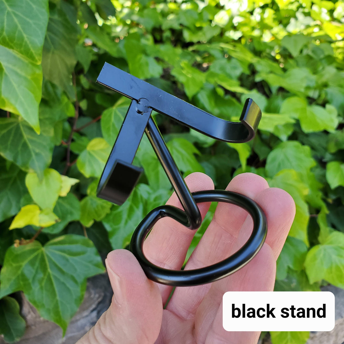 Small Metal Stand for Crystals - STAND ONLY - To Display Your Crystal Hearts, Carvings, Palms and More - Size Details in Description