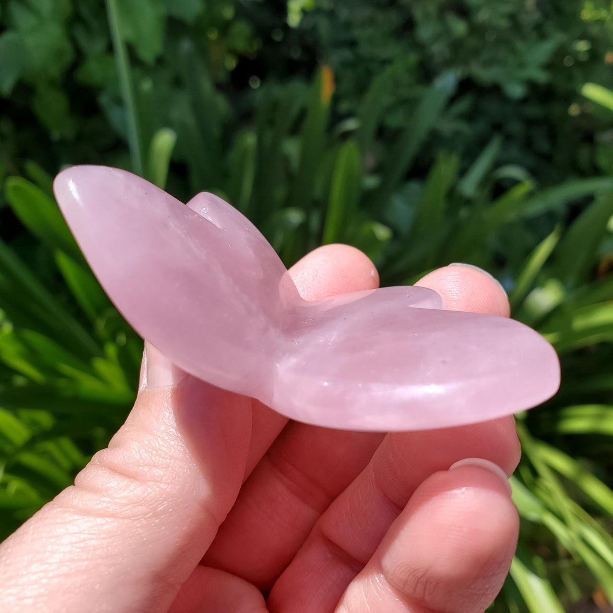 3D Rose Quartz Butterfly - Unconditional Love, Passion, Forgiveness - Pink Crystal Butterfly Stone Healing Crystals Gemstones