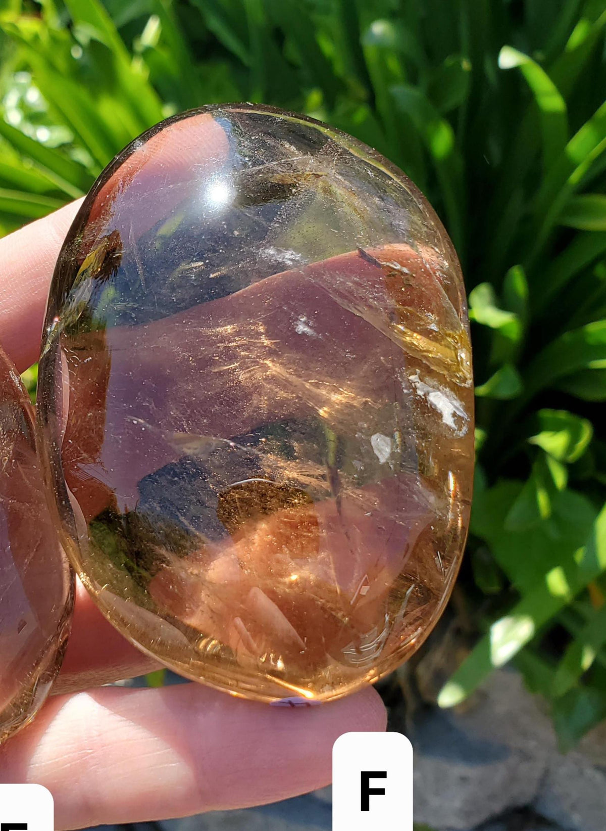 Irregular Chunky Smoky Quartz Palm Stone - Grounding, Purifies Your Energy Field - Crystal Hand Stone Healing Gemstone Dark Color
