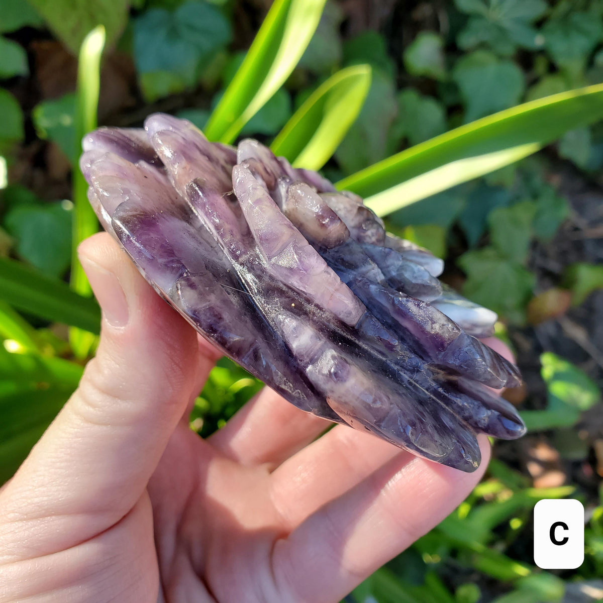 Big Dream Amethyst Flower - Calming, Energetic Protection, Positivity, Spiritual Connection - Purple Amethyst Rose Statement Crystal Healing
