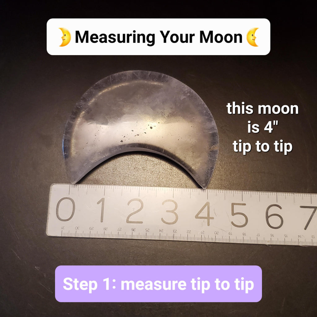Gold or Black Stand for Moon - STAND ONLY - To Display Your Crystal Moon - Size Details in Photos - Message Me With Any Questions