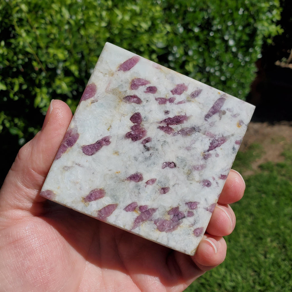 Chunky Pink Tourmaline Pyramid - Unconditional Love, Healing, Understanding, Safe - Rubellite Crystal Healing Gemstone Statement