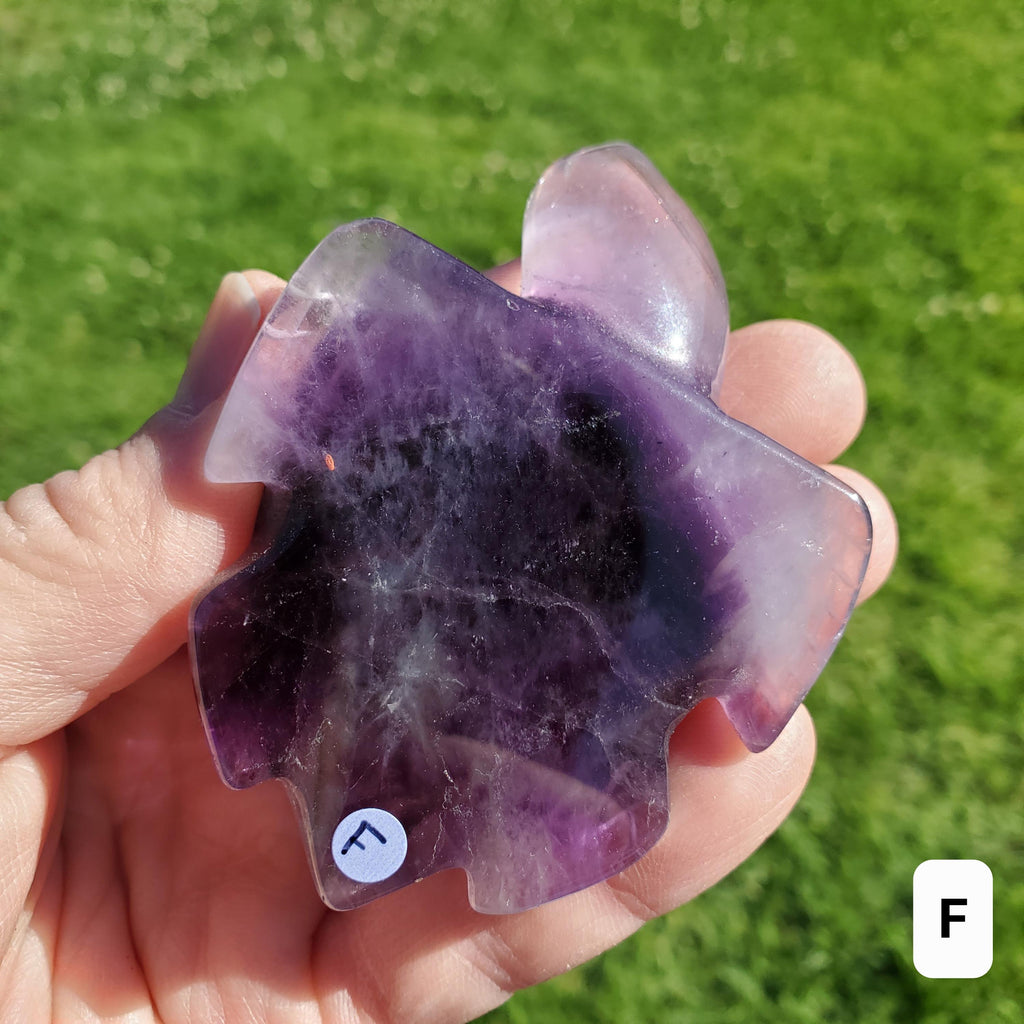 Dream Amethyst Turtle - Calming, Grounding, Energetic Protection, Positivity - Purple Amethyst Crystal Turtle Healing Gemstone