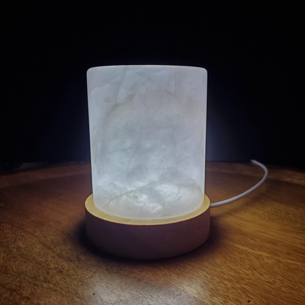 Rose Quartz Accent Light - Unconditional Love, Compassion, Kindness, Self Love - Pink Mood Lamp Crystal Statement Room Decor Night Light
