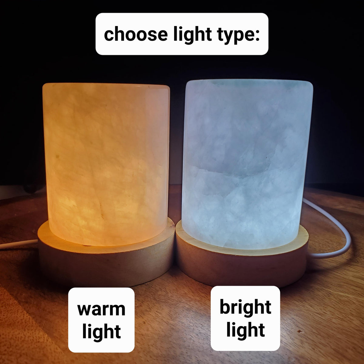 Rose Quartz Accent Light - Unconditional Love, Compassion, Kindness, Self Love - Pink Mood Lamp Crystal Statement Room Decor Night Light