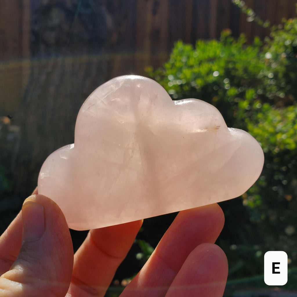 Rose Quartz Cloud - Unconditional Love, Compassion, Kindness, Self Love - Standing Pink Cloud Crystal Stone Healing Gemstones